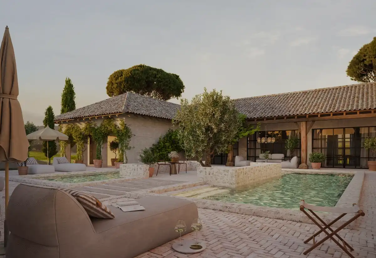 Villa dei Sogni — realizacja Space Concept w Toskanii
